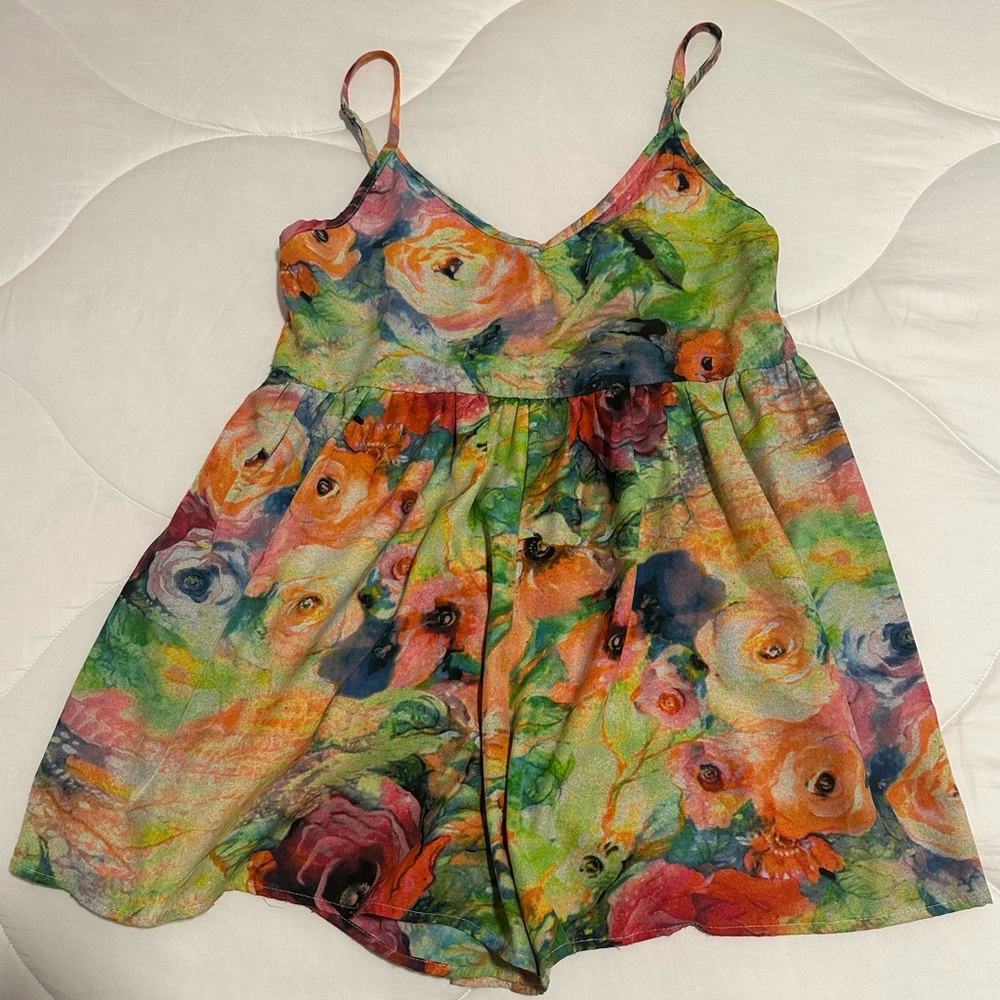 Floral Romper